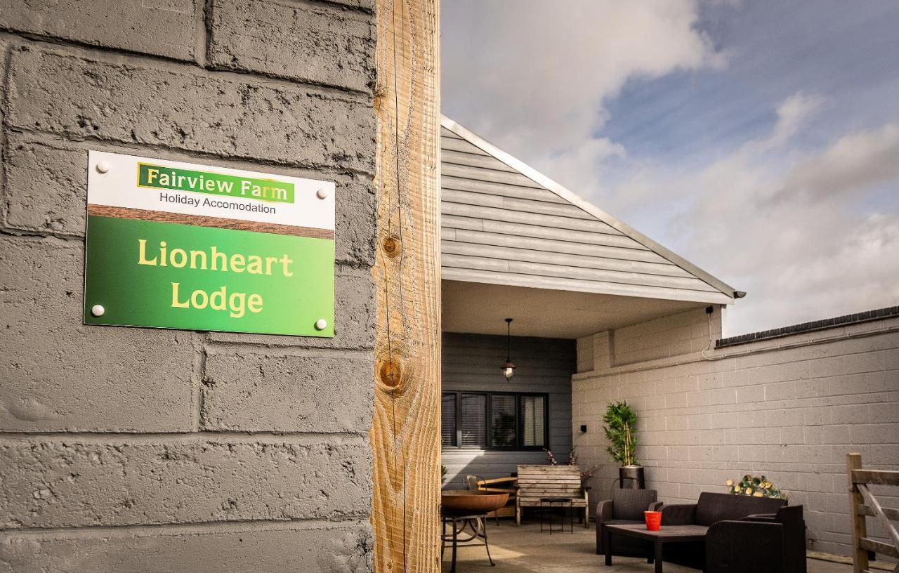 Lionheart Large Luxury Lodge - Sleeps 10- Dog Friendly,Near Sherwood Forest At Fairview Farm Nottingham Great For Family Gatherings ,Groups ,Parties Esterno foto